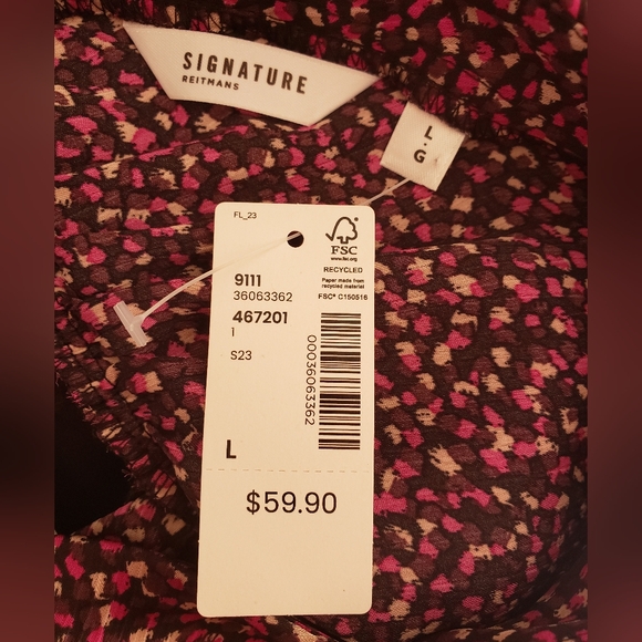 Reitmans Signature satin top - Picture 8 of 8